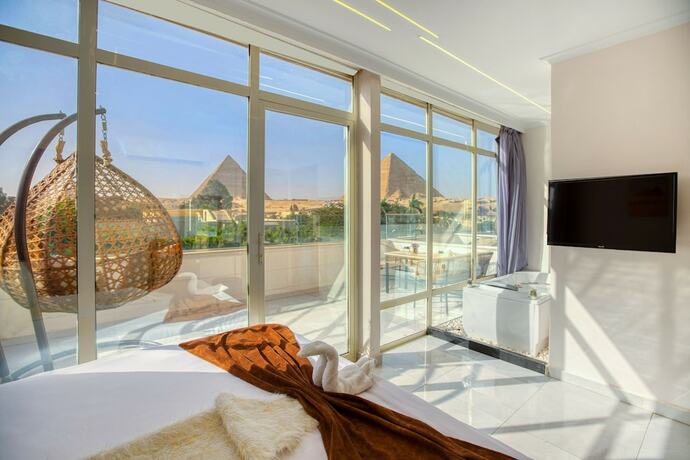 Imagen de la habitación del Tree Lounge Pyramids View INN, Sphinx Giza.. Foto 20