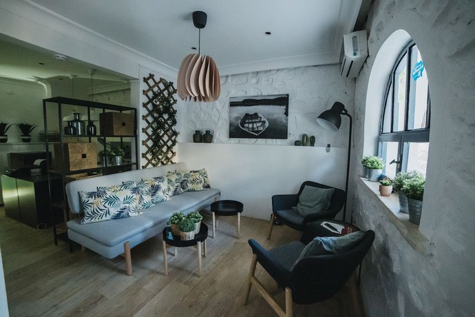 Imagen del bar/restaurante del True Blue Boutique Hotel Kalkan. Foto 2