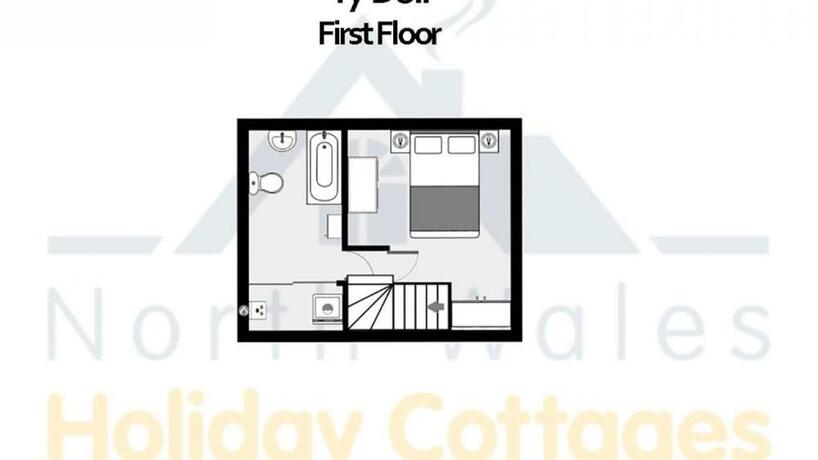 Imagen general del Ty Doli Cottage, rural location just outside Conwy town. Foto 4