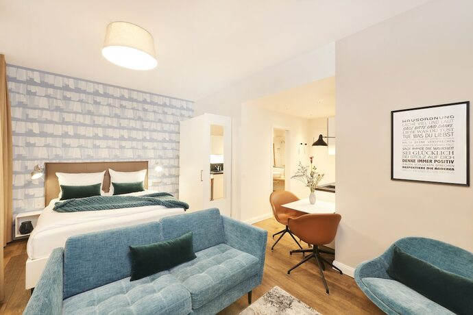 Imagen de la habitación del &Uuml;berFluss Apartments. Foto 16
