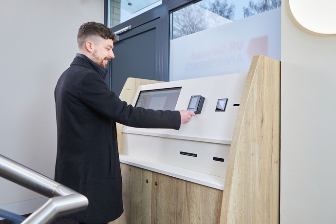 Imagen de los interiores del VR-Serviced Apartments Obergeis. Foto 19