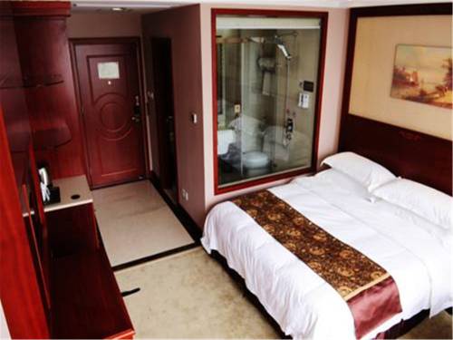 Imagen de la habitación del Vienna Hotel Shanghai Pudong Airport Huaxia Road. Foto 12