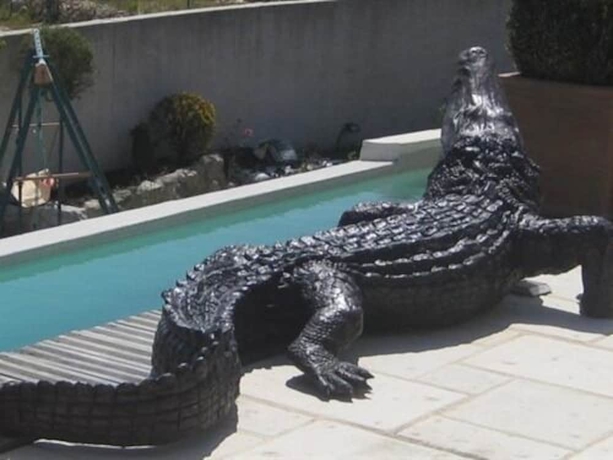 Imagen de la piscina del Villa Blanche, Marsella. Foto 19