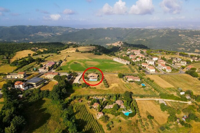 Imagen de la habitación del Villa Il Girasole in Parrano. Foto 19