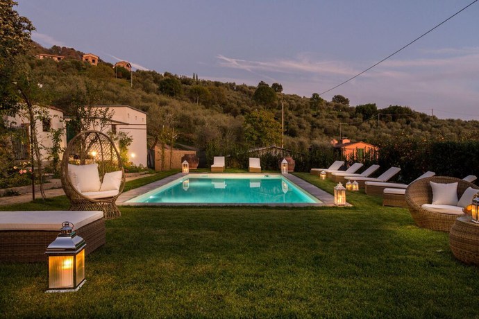 Imagen de la habitación del Villa Valgiano in Capannori. Foto 18