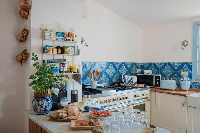 Imagen de la habitación del Villa la Campanella in Ravello. Foto 19