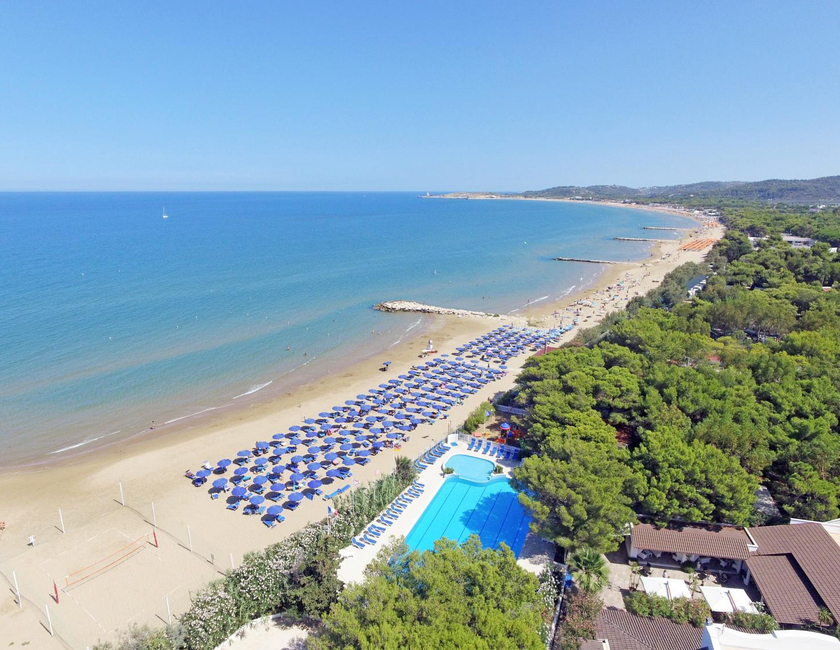 Imagen general del Villaggio Gabbiano Beach, Vieste. Foto 1