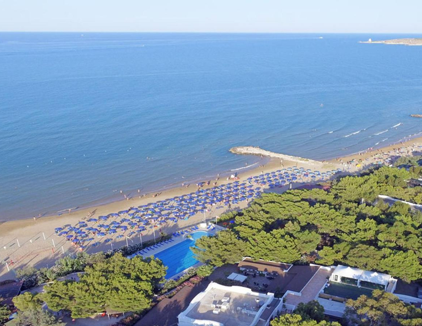 Imagen general del Villaggio Gabbiano Beach, Vieste. Foto 2