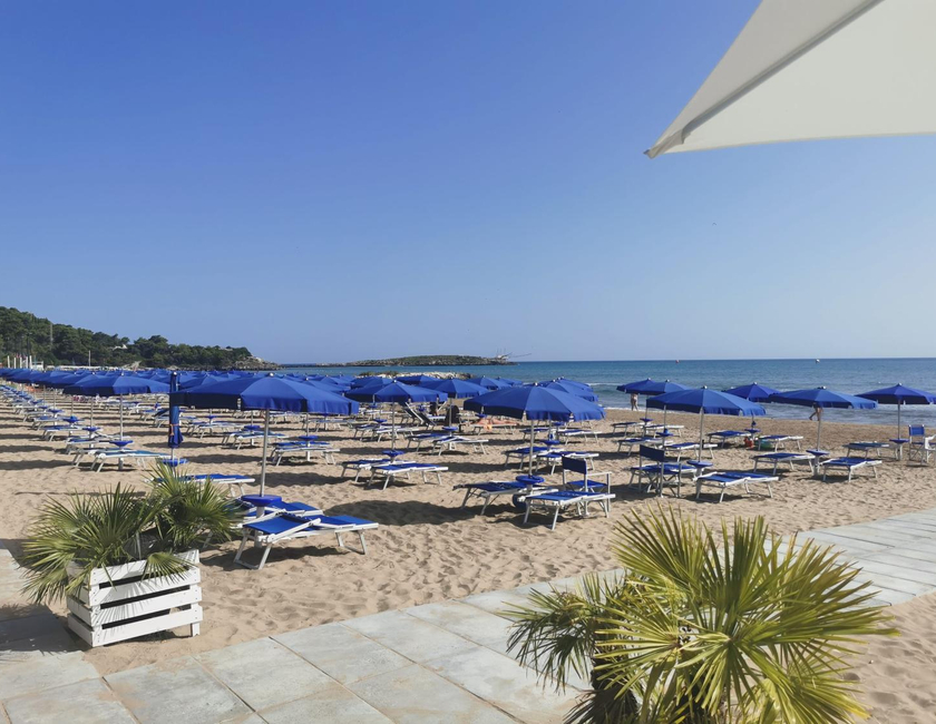 Imagen general del Villaggio Gabbiano Beach, Vieste. Foto 4