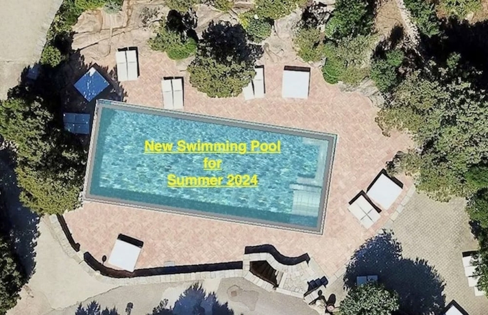 Imagen de la piscina del Ville vista mare a Porto Cervo. Foto 13