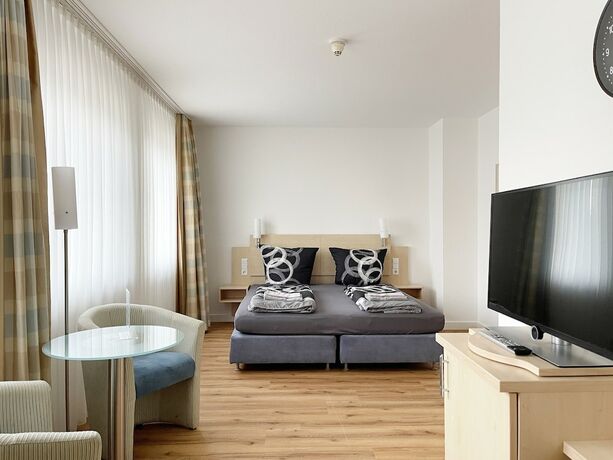 Imagen de la habitación del Vollm&ouml;blierte Wohnungen in M&uuml;nster. Foto 18