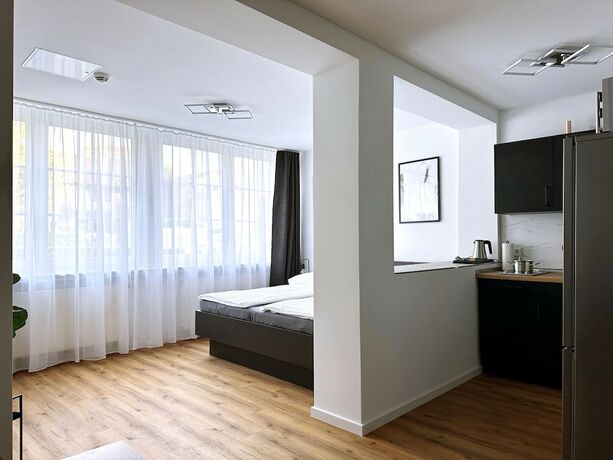 Imagen de la habitación del Vollm&ouml;blierte Wohnungen in M&uuml;nster. Foto 19