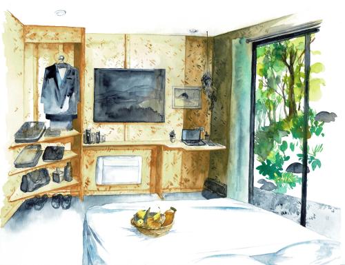 Imagen de la habitación del Volvic Organic Resort. Foto 6