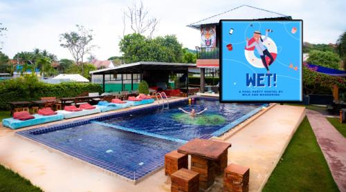 Imagen general del WET! a Pool Party Hostel by Wild & Wandering. Foto 12