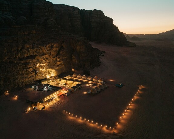 Imagen general del Wadi Rum Desert Dunes Luxury Camp. Foto 12