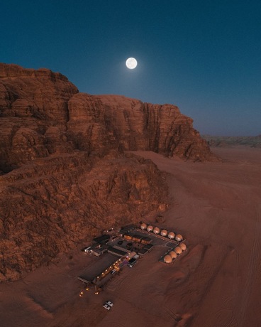 Imagen general del Wadi Rum Desert Dunes Luxury Camp. Foto 14