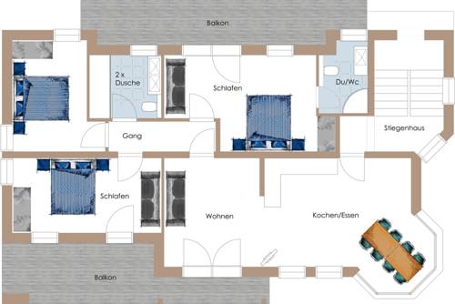 Imagen general del Wellnesshaus Cervus. Foto 4