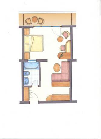 Imagen de la habitación del Wellnessresidenz Alpenrose. Foto 12