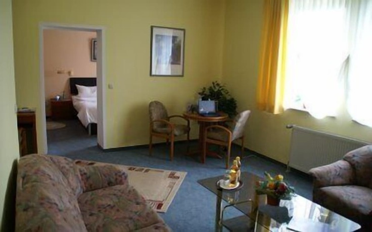 Imagen de la habitación del Weser Wasserbetten Hotel Baxmann. Foto 15