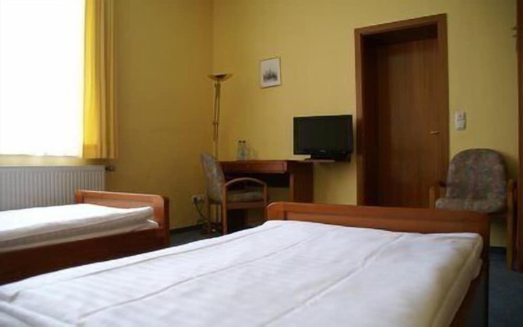 Imagen de la habitación del Weser Wasserbetten Hotel Baxmann. Foto 18