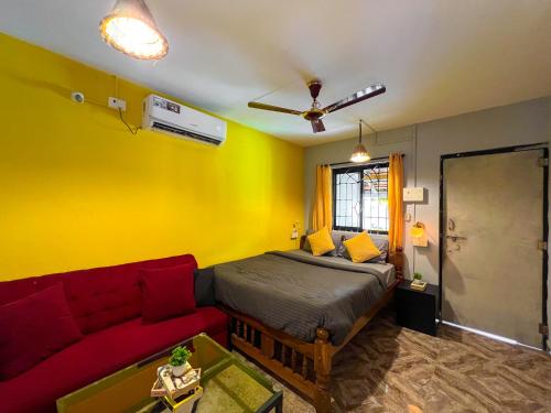 Imagen de la habitación del Whoopers hostel Palolem. Foto 17