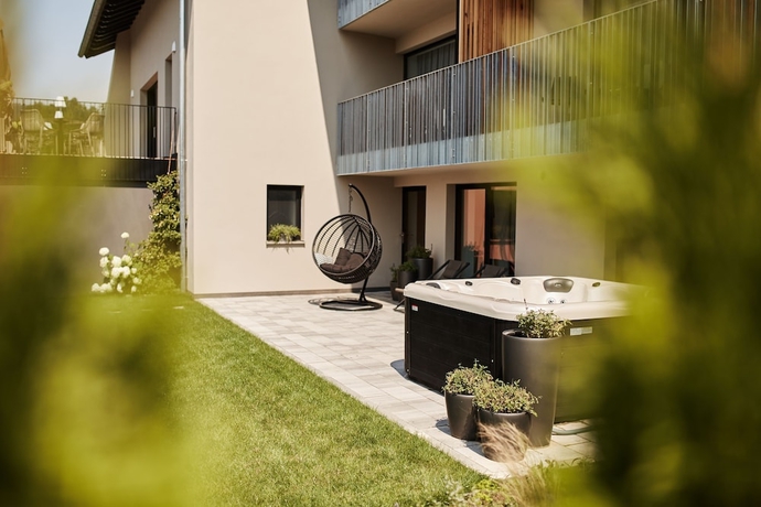 Imagen de la piscina del Winterfeld Guest House Bodenmais. Foto 15