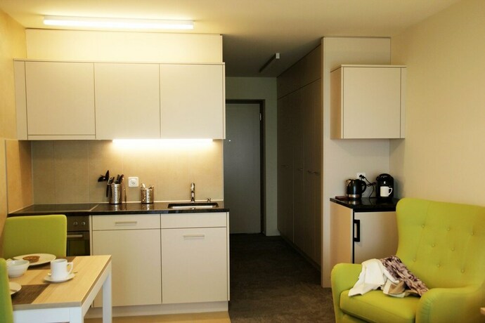 Imagen de la habitación del Wohnmotel. Foto 21