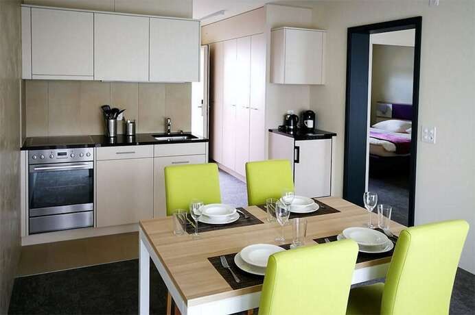 Imagen de la habitación del Wohnmotel. Foto 31