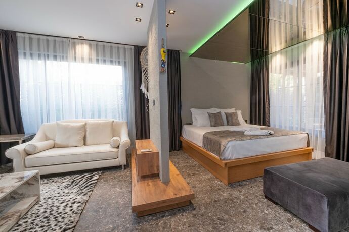 Imagen de la habitación del Wolf Suites. Foto 15
