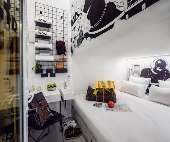 Imagen de la habitación del Wom Allenby Pod Hotel - a member of Brown Hotels. Foto 6