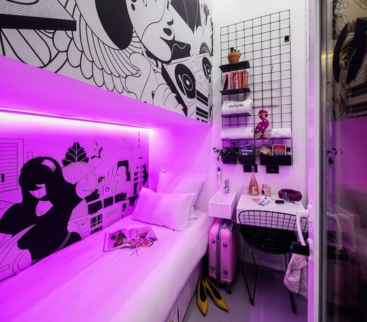 Imagen de la habitación del Wom Allenby Pod Hotel - a member of Brown Hotels. Foto 14