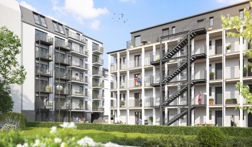 Imagen de la habitación del YUMA Apartments Leipzig Berliner Stra&szlig;e. Foto 12