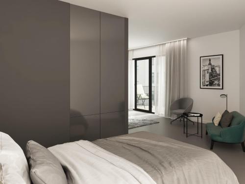 Imagen de la habitación del YUMA Apartments Leipzig Berliner Stra&szlig;e. Foto 17
