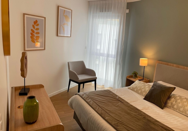 Imagen de la habitación del ZENAO Appart\'h&ocirc;tels Dijon. Foto 4
