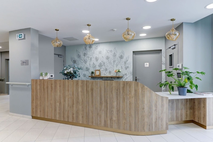 Imagen de los interiores del ZENAO Appart\'h&ocirc;tels Dijon. Foto 13