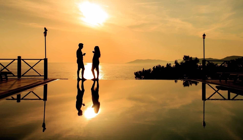 Imagen de la piscina del Zakros Hotel Lykia - Adults Only. Foto 17