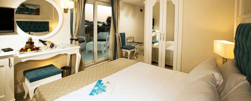 Imagen de la habitación del Zena Hotel Bodrum. Foto 7