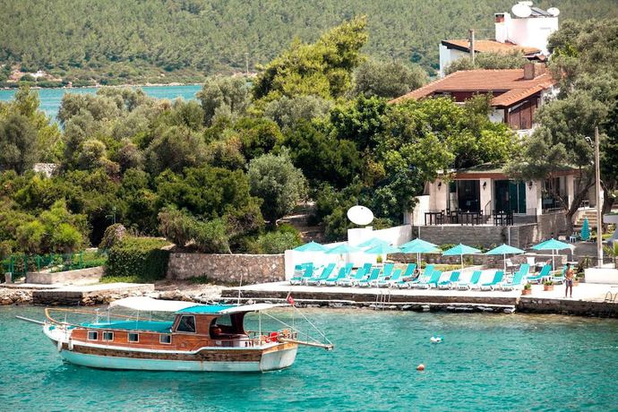 Imagen de la piscina del Zena Hotel Bodrum. Foto 18