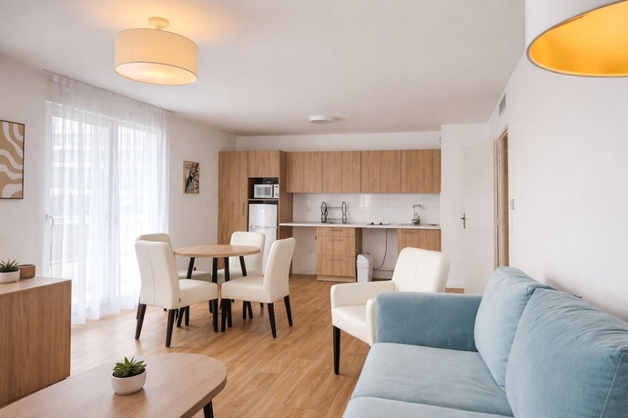 Imagen de la habitación del Zenao Appart\'h&ocirc;tel Saint-Maur-des-Foss&eacute;s. Foto 8