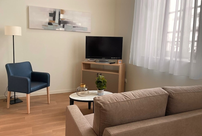 Imagen de la habitación del Zenao Appart\'h&ocirc;tels Cognac. Foto 8