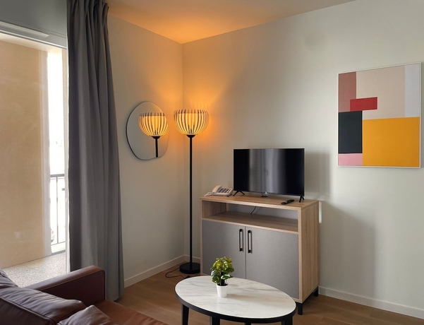 Imagen de la habitación del Zenao Appart\'h&ocirc;tels Cognac. Foto 10