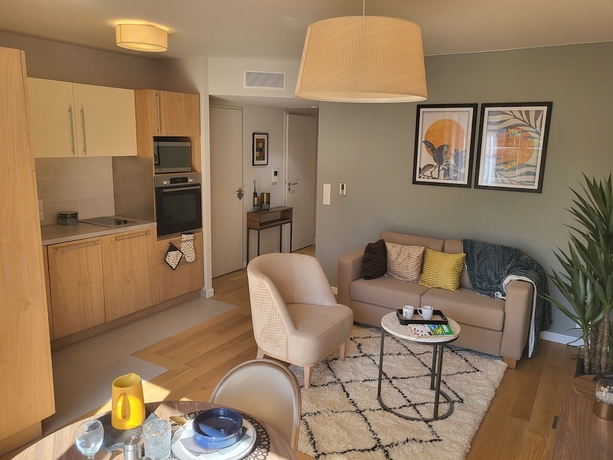 Imagen de la habitación del Zenao Appart\'h&ocirc;tels Issy-les-Moulineaux. Foto 7