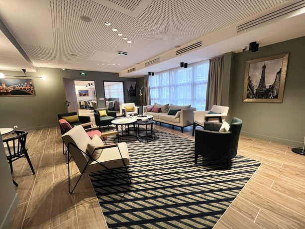 Imagen de los interiores del Zenao Appart\'h&ocirc;tels Issy-les-Moulineaux. Foto 15
