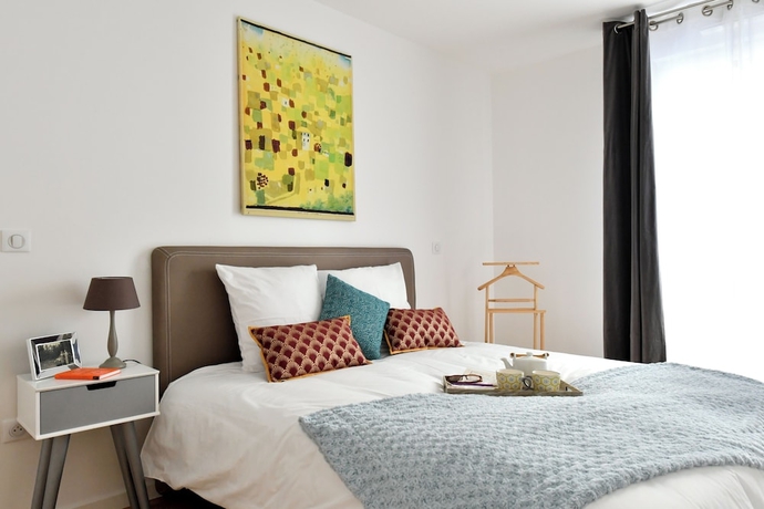 Imagen de la habitación del Zenao Appart\'h&ocirc;tels Massy. Foto 1