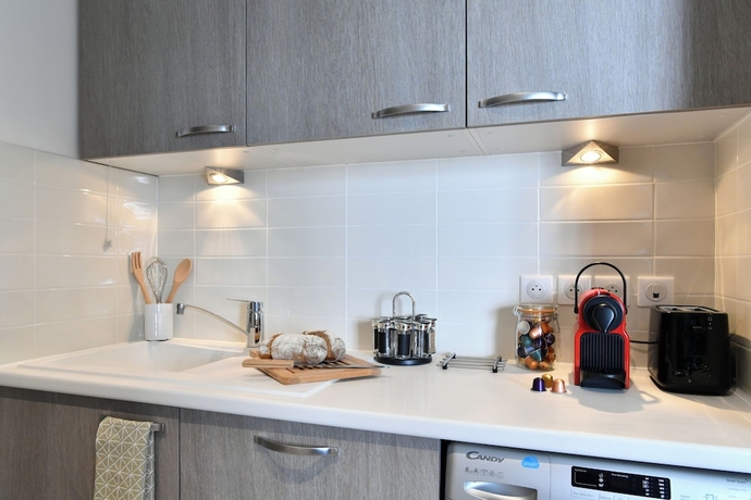 Imagen de la habitación del Zenao Appart\'h&ocirc;tels Massy. Foto 6