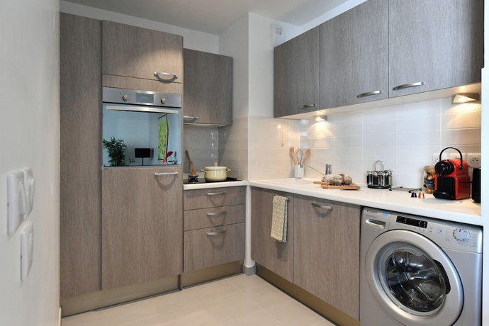 Imagen de la habitación del Zenao Appart\'h&ocirc;tels Massy. Foto 7