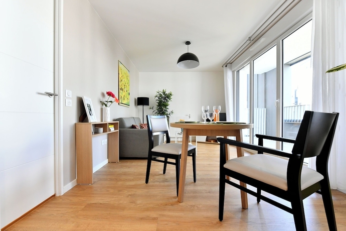 Imagen de la habitación del Zenao Appart\'h&ocirc;tels Massy. Foto 8