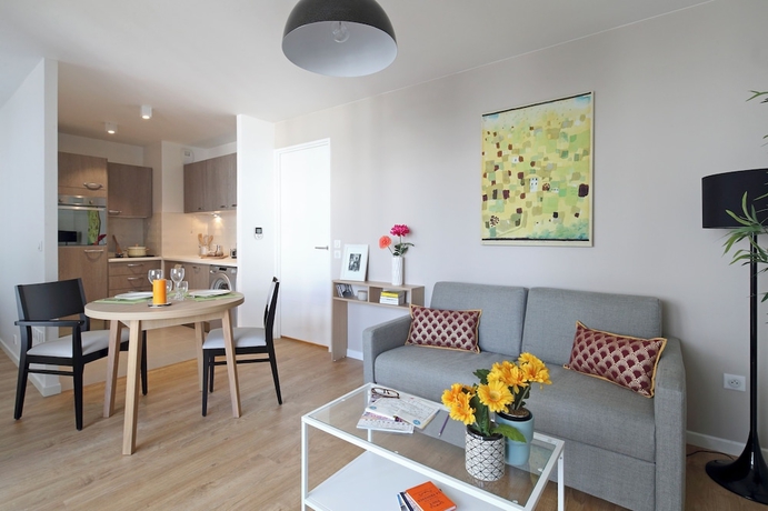 Imagen de la habitación del Zenao Appart\'h&ocirc;tels Massy. Foto 11