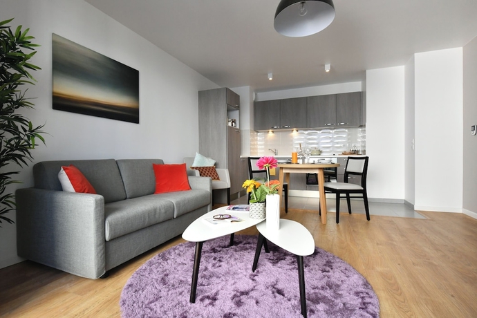 Imagen de la habitación del Zenao Appart\'h&ocirc;tels Massy. Foto 15