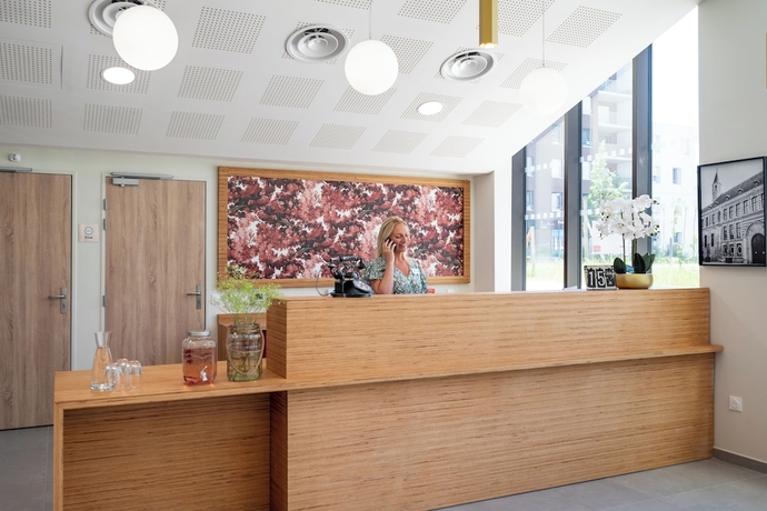 Imagen de los interiores del Zenao Appart\'h&ocirc;tels Villeneuve d\'Ascq. Foto 10